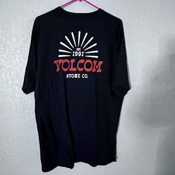 Men’s Volcom tshirt. New with tags. navy blue. - Picture 3 of 5